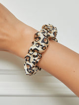 [Leopard] SilkSilky-CA Scrunchie 001