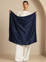 [Dark Blue] SilkSilky-CA Scarf 001