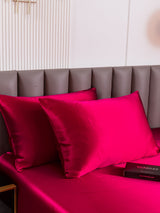 [White] SilkSilky-CA 22Momme Pure Silk Pillowcase 002