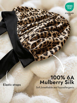 [Leopard] SilkSilky-CA Sleep Cap 002