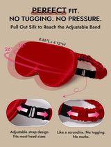 [Wine] SilkSilky-CA 22Momme Eye Mask 004