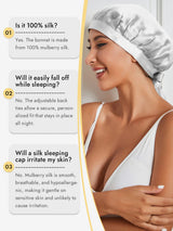 [Silver] SilkSilky-CA Sleep Cap 005