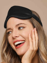 [Black] SilkSilky-CA Eye Mask 002