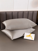 [Gray] SilkSilky-CA 19Momme Pure Silk Pillowcase 005