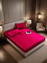 [Wine] SilkSilky-CA 19Momme Bedding Set 001