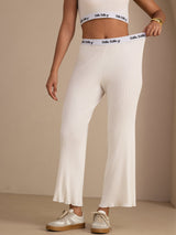 [White] SilkSilky-CA Womens Pants 004