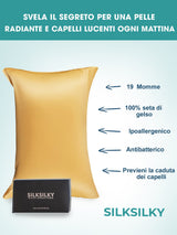 [Champagne] SilkSilky-CA 19Momme Pure Silk Pillowcase 003