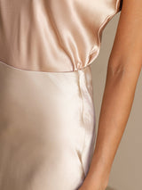 [Beige] SilkSilky-CA Skirt 004