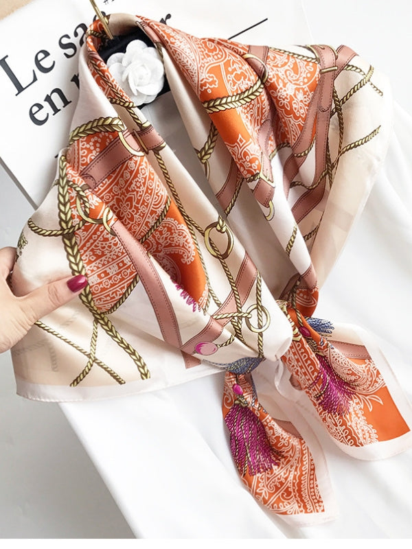 [P003] SilkSilky-CA Pure Silk Scarf 001,