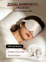 [Light Gray] SilkSilky-CA 22Momme Eye Mask 002