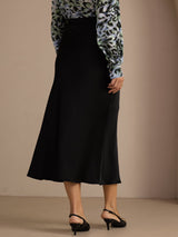 [Black] SilkSilky-CA Skirt 002