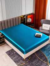 [Teal] SilkSilky-CA 22Momme Sheet 002