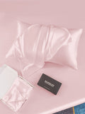 SilkSilky-CA 30Momme Pure Silk Pillowcase Pink 005