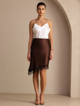 [Coffee] SilkSilky-CA Skirt 006
