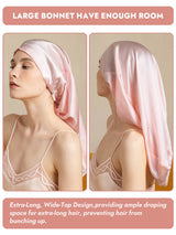 [Light Pink] SilkSilky-CA Sleep Cap 003