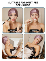 [Pale Mauve] SilkSilky-CA Sleep Cap 006
