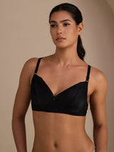 [Black] SilkSilky-CA Bra 004