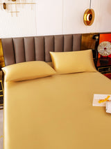 [Champagne] SilkSilky-CA 19Momme Bedding Set 006