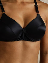 [Black] SilkSilky-CA Bra 004