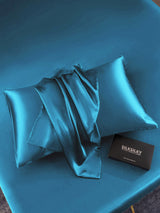 [Teal] SilkSilky-CA 19Momme Pure Silk Pillowcase 005