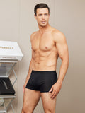 SilkSilky CA Silk Knitted Mens Underwear Black 001