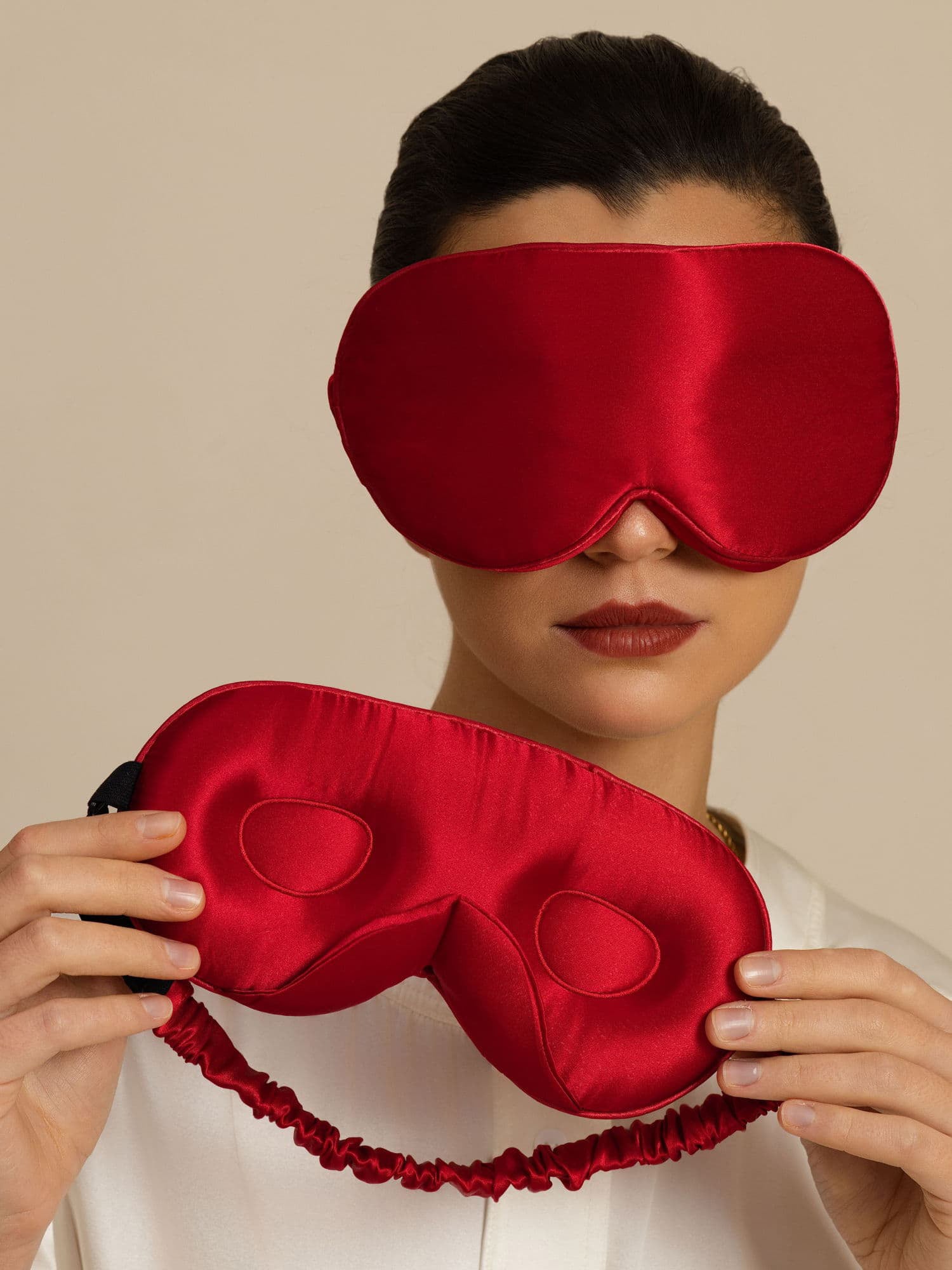 [Wine] SilkSilky-CA 22Momme Eye Mask 002