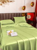 SilkSilky CA 19Momme Pure Silk Bedding Set MintGreen 003