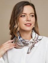 [P043] SilkSilky-CA Pure Silk Scarf 001,