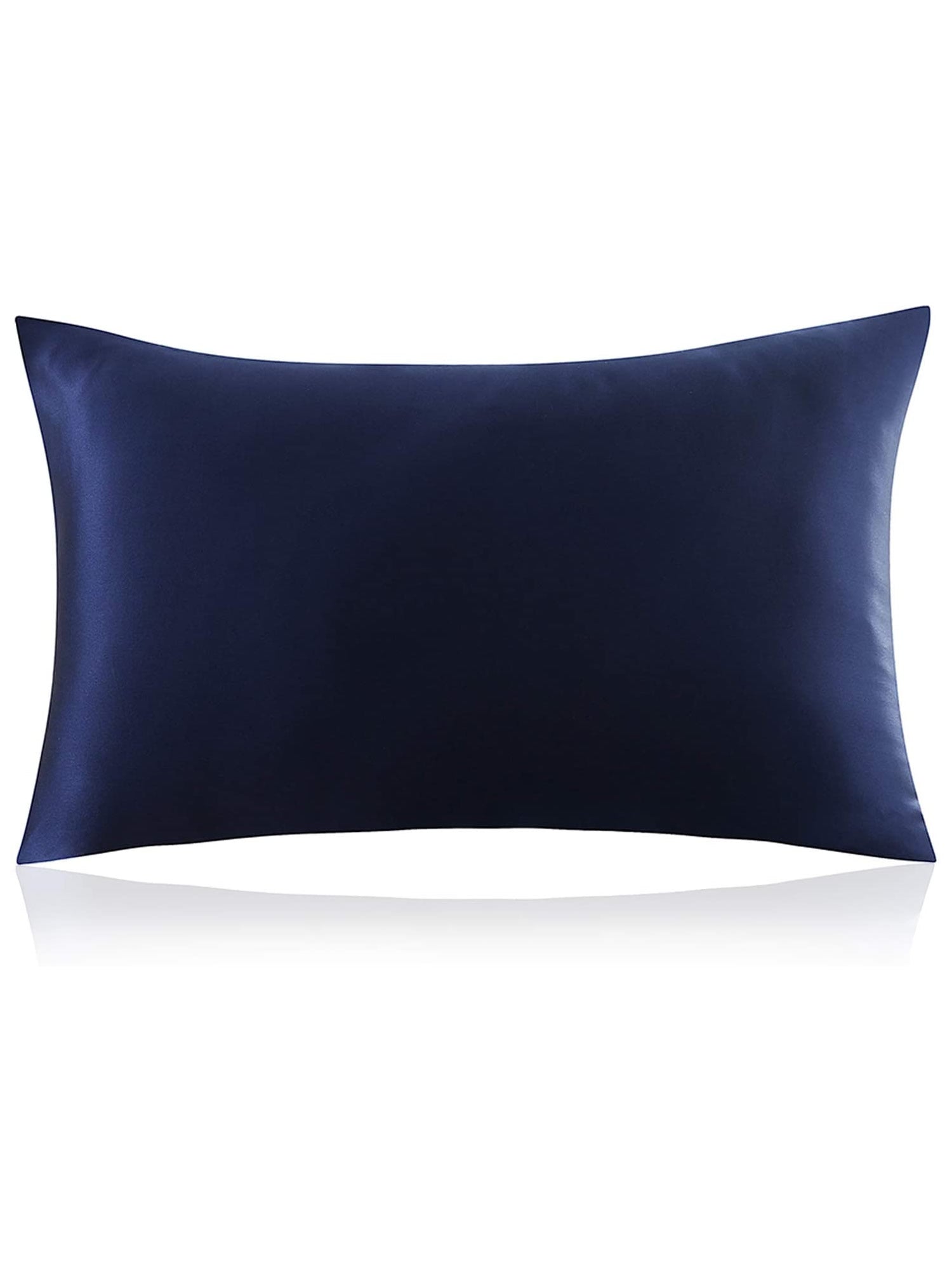 SilkSilky CA 22Momme Pure Silk Pillowcase Set DarkBlue 003