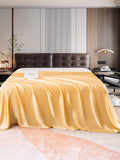 SilkSilky CA 22Momme Pure Silk Sheet Champagne 001