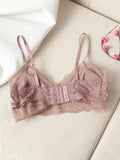 SilkSilky CA Silk Knitted Bra PaleMauve 005