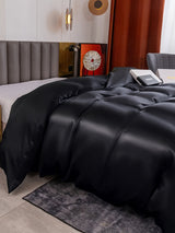 [Black] SilkSilky-CA Duvet Covers 002