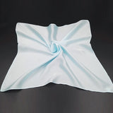 SilkSilky CA Pure Silk Scarf LightBlue 002