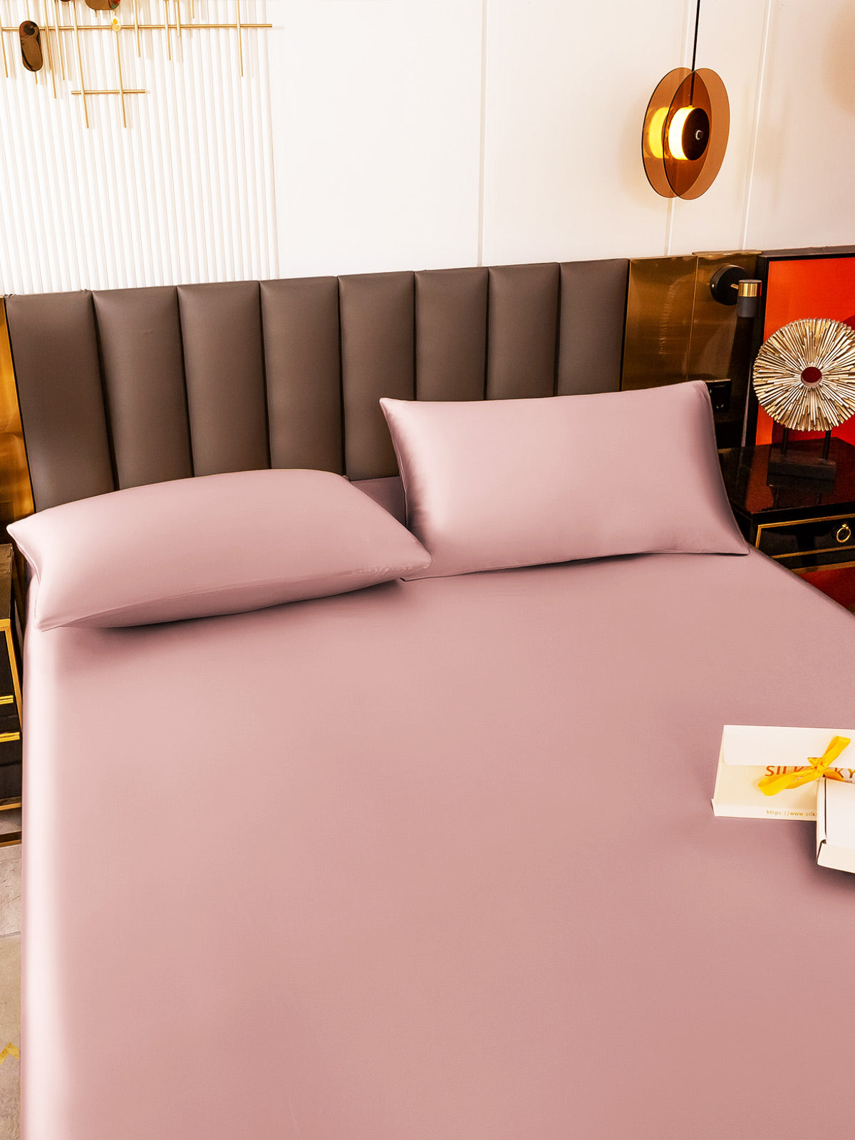 [Peach Skin] SilkSilky-CA 19Momme Bedding Set 005