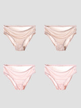 [Beige+LightPink] SilkSilky-CA Panty 003