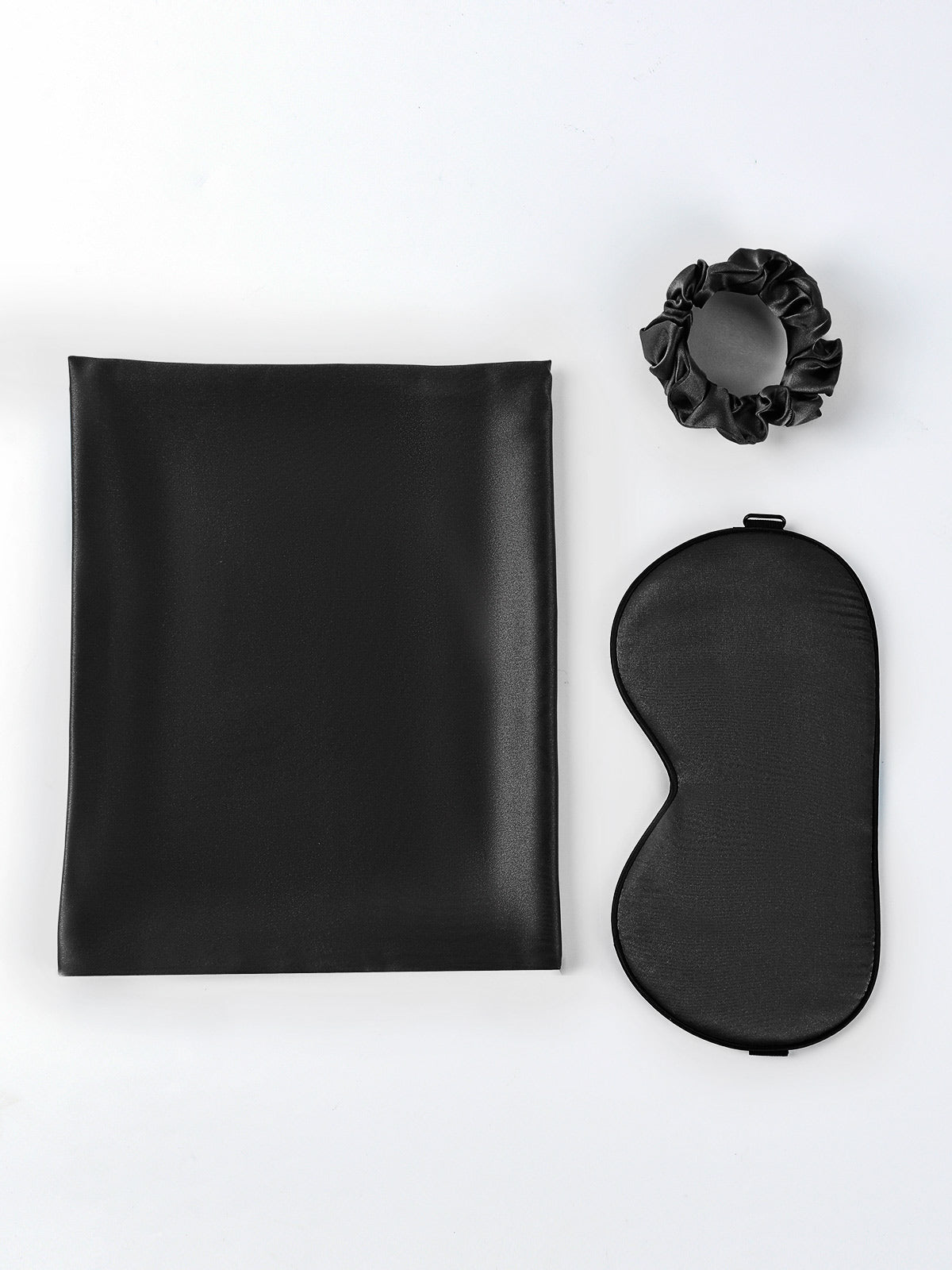 [Black] SilkSilky-CA 19Momme Pure Silk Pillowcase Set 003