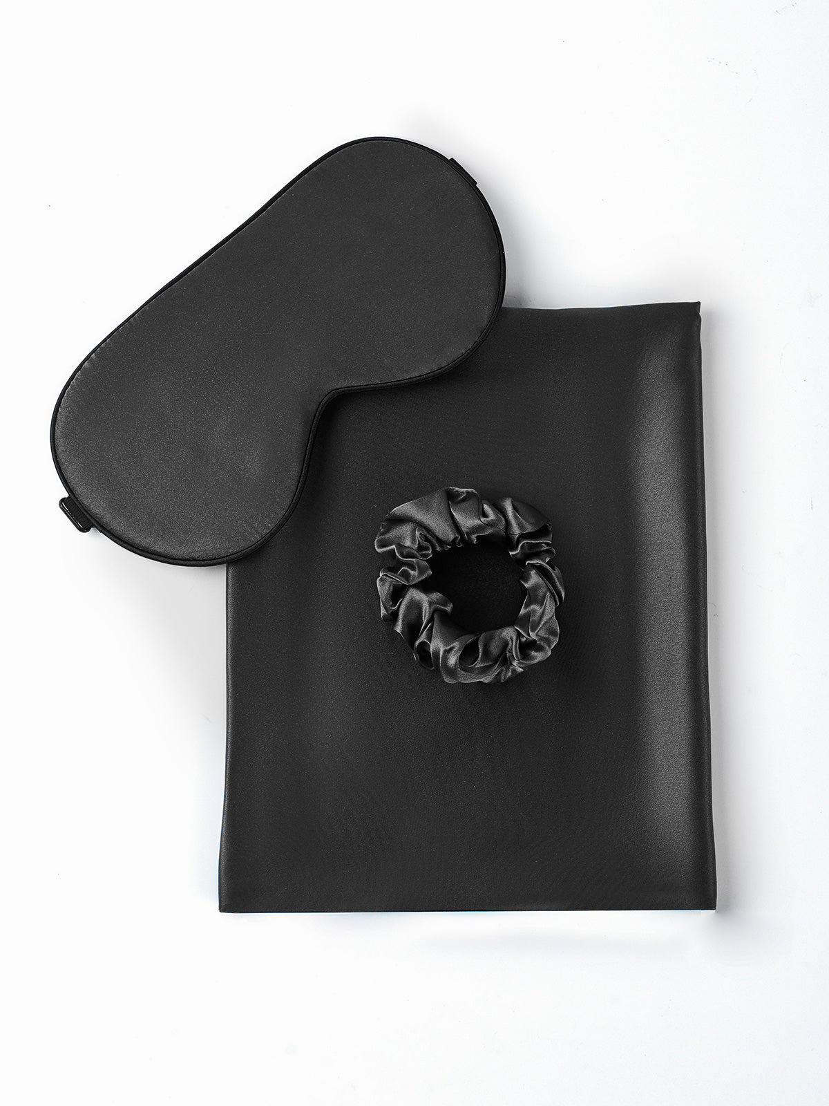 [Black] SilkSilky-CA 19Momme Pure Silk Pillowcase Set 005