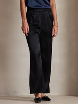 [Black] SilkSilky-CA Women's Pants 001