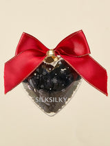 [Black] SilkSilky-CA Scrunchie 001