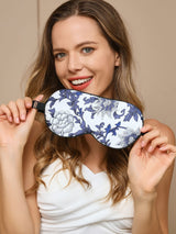 [Blue] SilkSilky-CA Eye Mask 002
