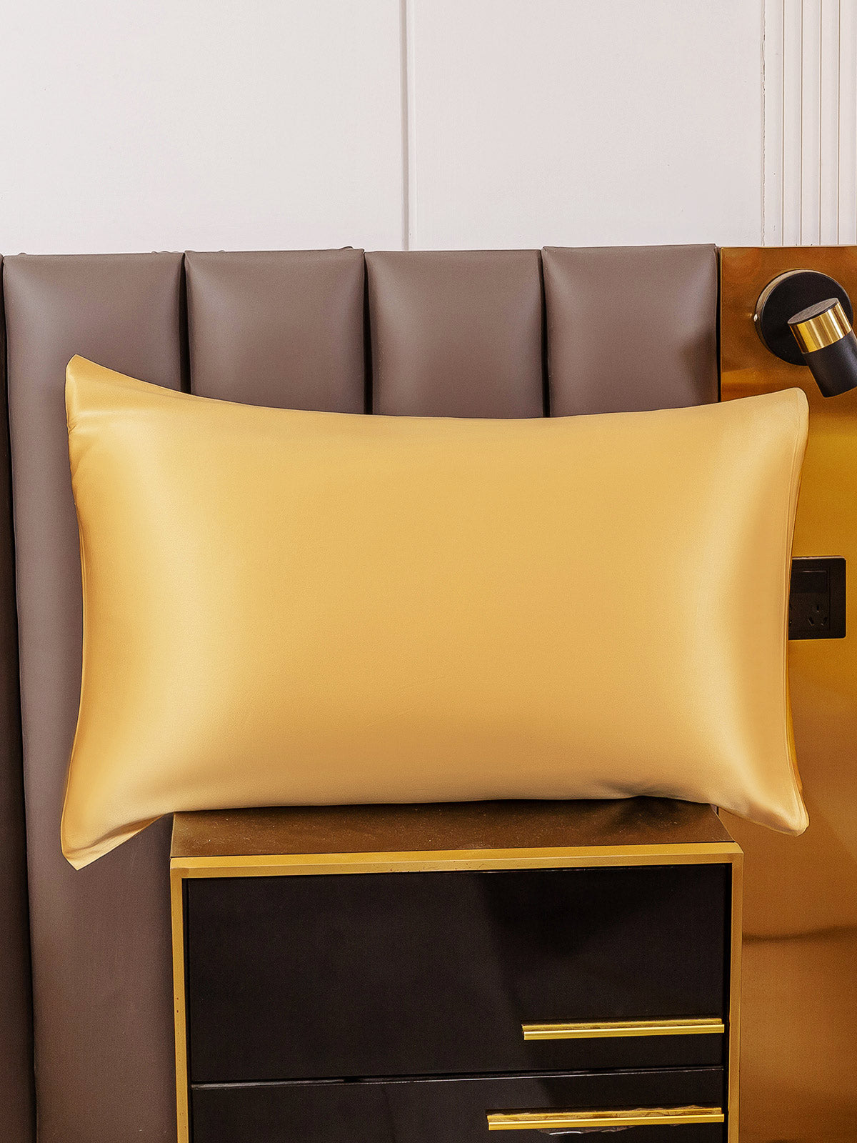 [Champagne] SilkSilky-CA 19Momme Pure Silk Pillowcase 002