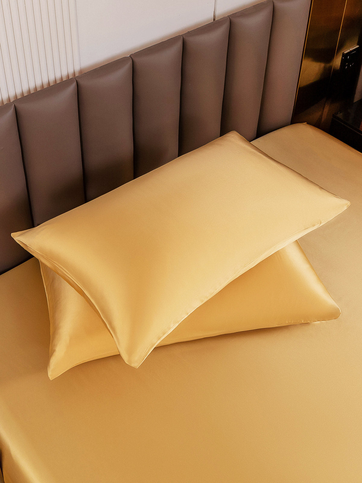 [Champagne] SilkSilky-CA 19Momme Pure Silk Pillowcase 004