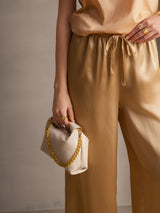 [Champagne] SilkSilky-CA Women's Pants 002
