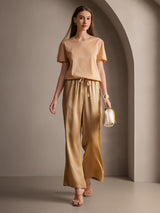 [Champagne] SilkSilky-CA Women's Pants 004