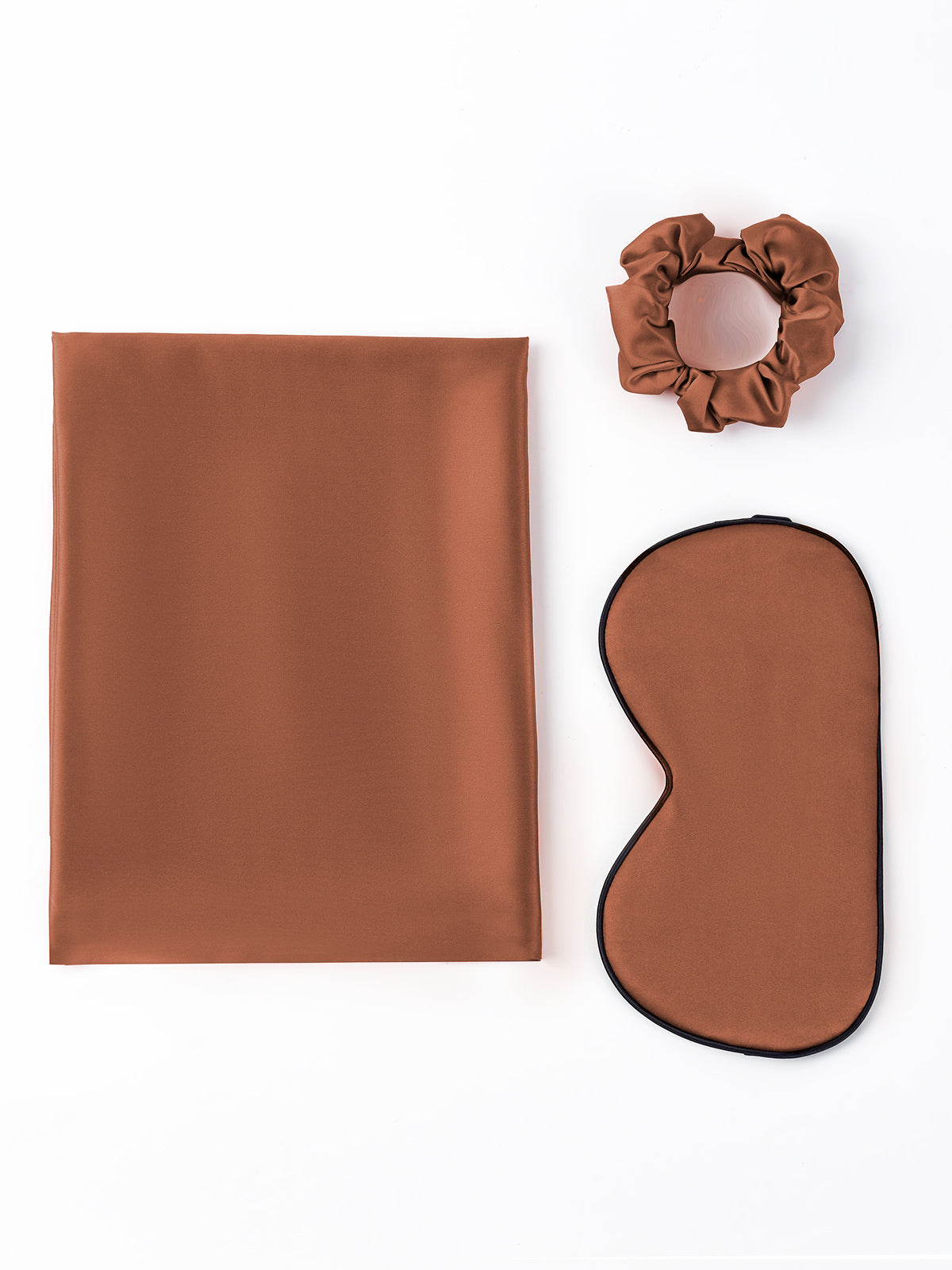 [Coffee] SilkSilky-CA 19Momme Pure Silk Pillowcase Set 003