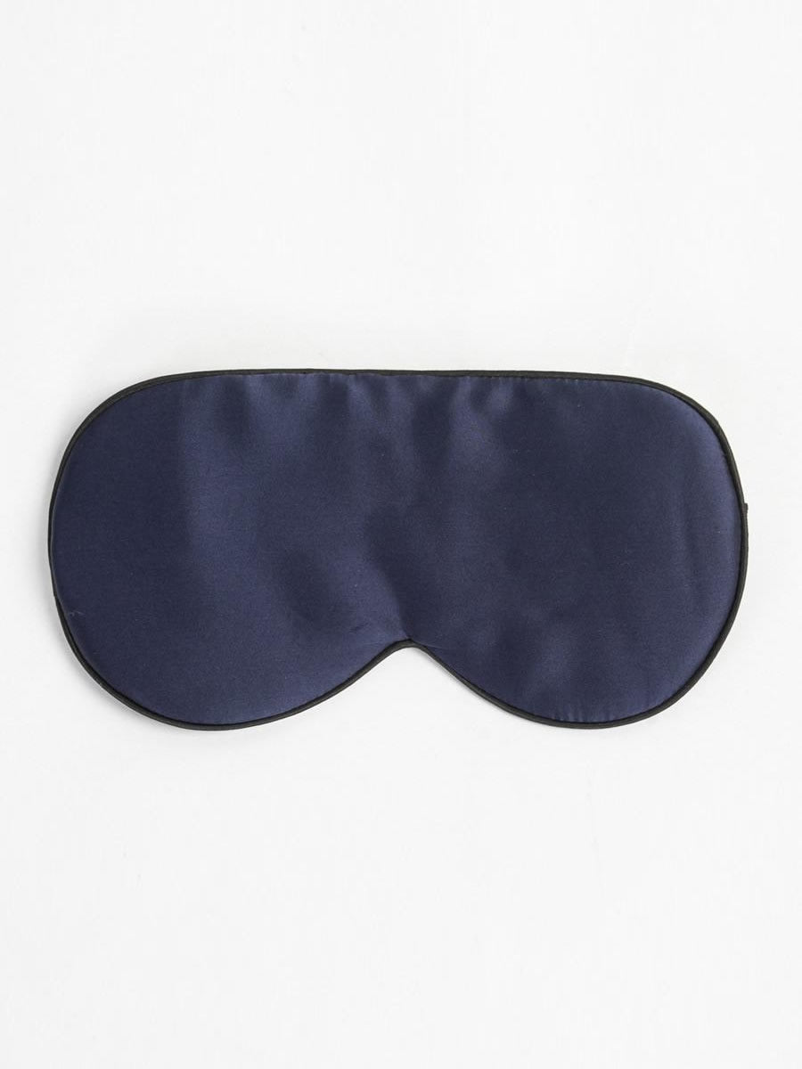 [Dark Blue] SilkSilky-CA 19Momme Pure Silk Eye Mask 006