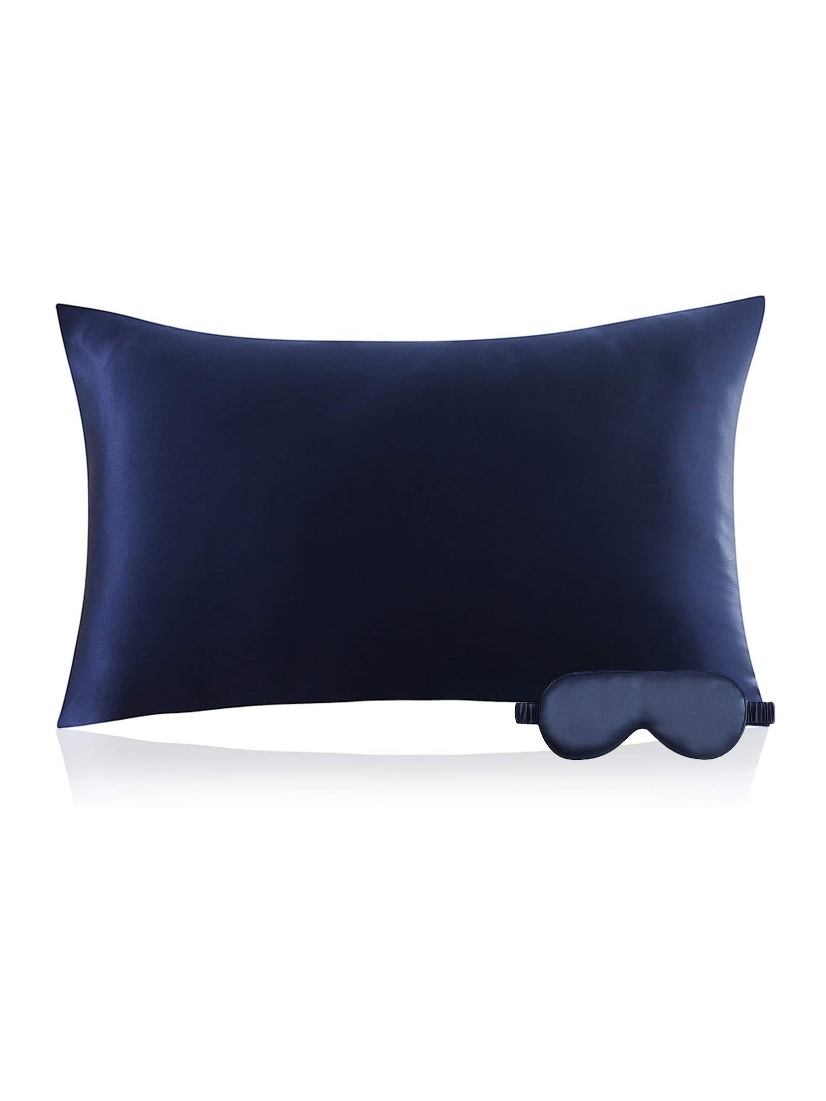 [Dark Blue] SilkSilky-CA 22Momme Pure Silk Pillowcase Set 003