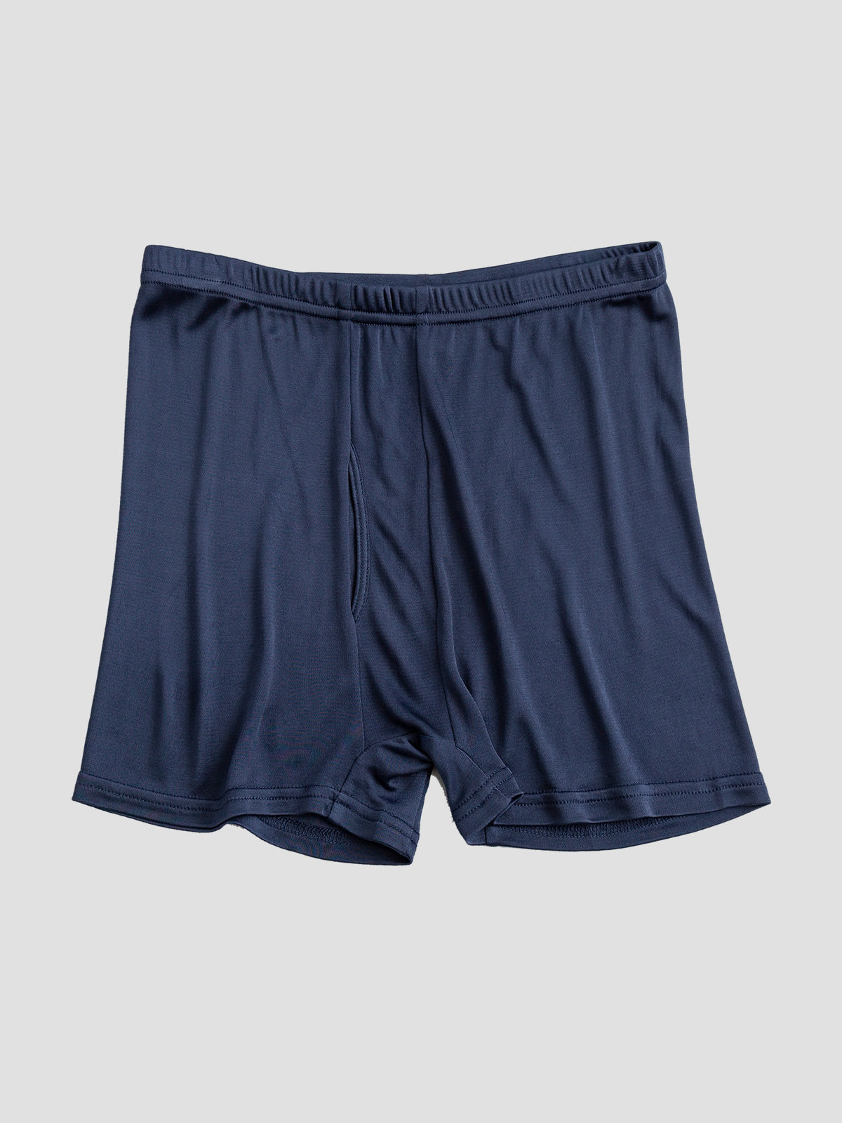 [Dark Blue] SilkSilky-CA Silk Knitted Mens Underwear 007