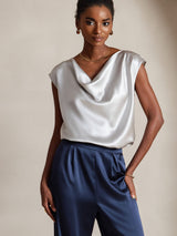 [Dark Blue] SilkSilky-CA Women's Pants 006
