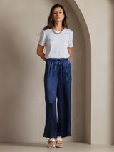 [Dark Blue] SilkSilky-CA Women's Pants 006